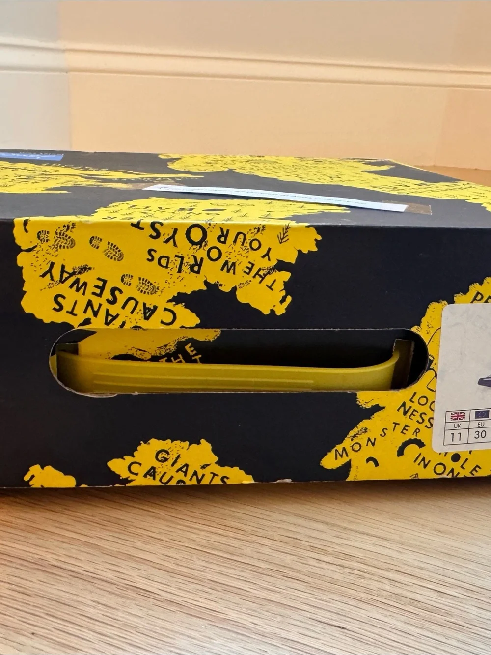 NWT - Joules Navy and White Striped Kids Rain Boots (size 12 - kids)
